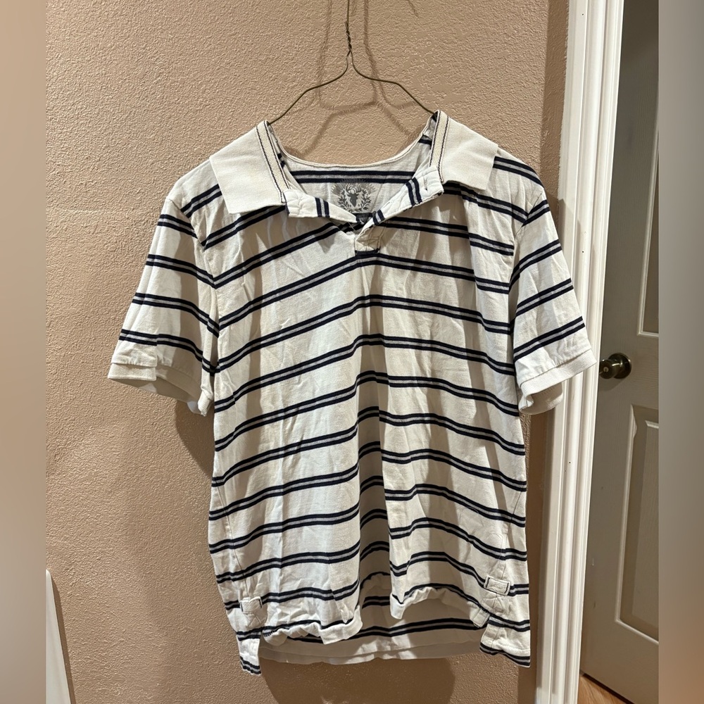 Roebuck & Co. Striped Polo Shirt